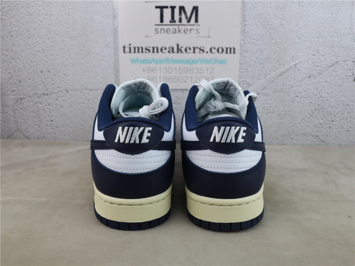 M Batch Nike Dunk Low Vintage Navy DD1503-115